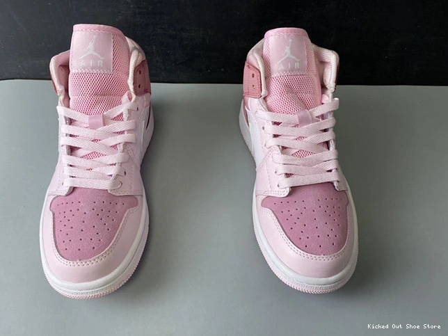 Kick Theory Pink Snug CW5379- Digital Jordan1 3756 Mid 1025